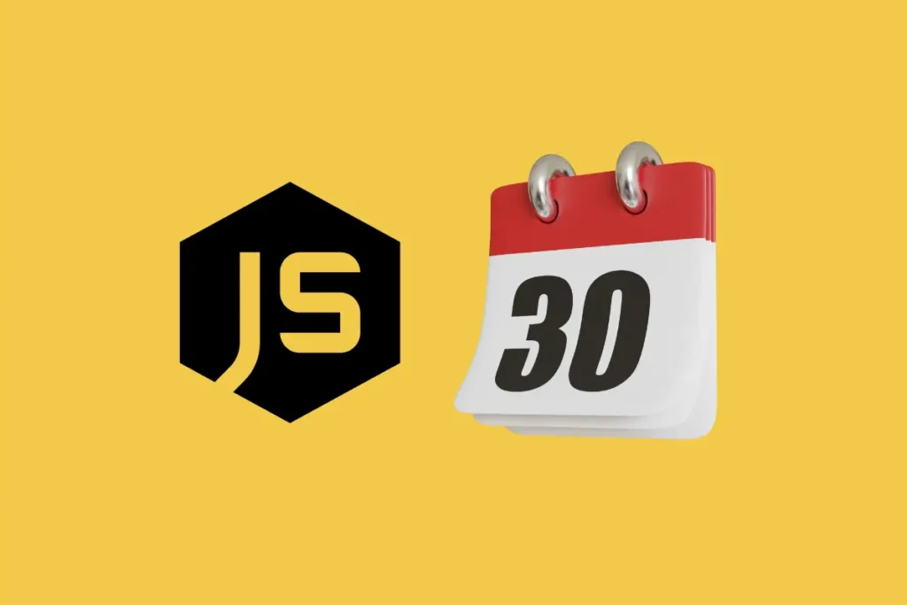 30 javascript projects in 30 days